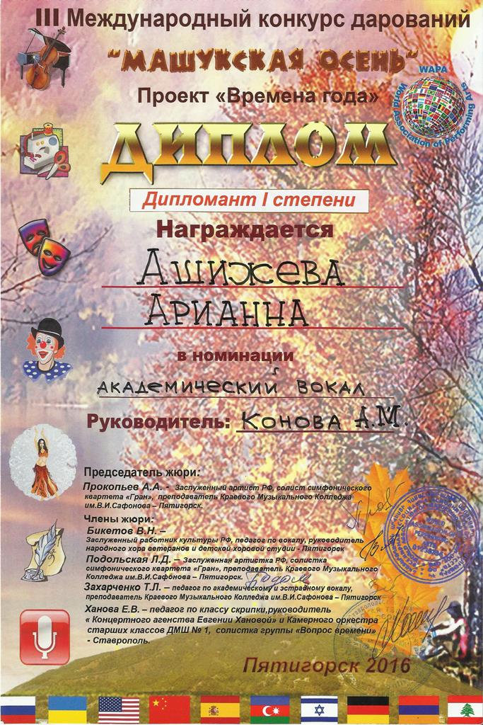 Международный конкурс пятигорск 2017 Международный конкурс пятигорск 2017